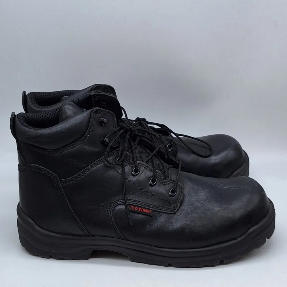 Red Wing Leather Steel Toe Work Boots sz‎ 14